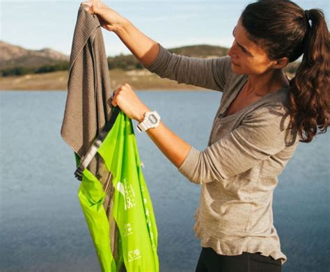 how to wash your clothes while camping wander