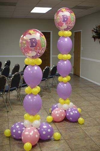 Shop for baby shower decorations by type, theme, or color; Link O Loon columns | Baby shower balloons, Balloons ...