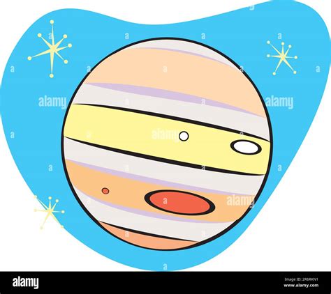 Retro Planet Jupiter Is Part Of A Complete Set Of Solar System Planet