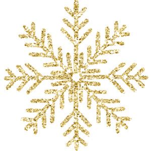 snowflake clipart gold snowflake gold transparent     webstockreview