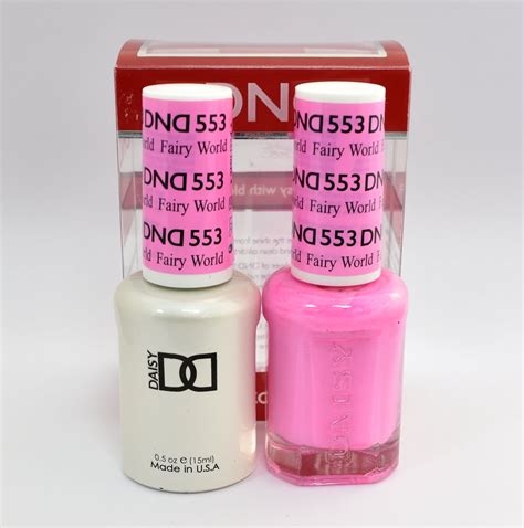 Dnd Nail Polish Gel And Matching Lacquer Set 553 World Fairy