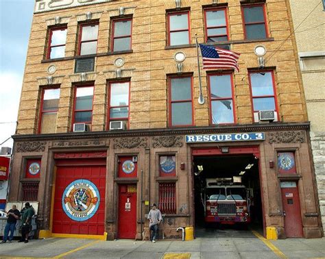 Fdny Firehouse Fire Station Fire Rescue