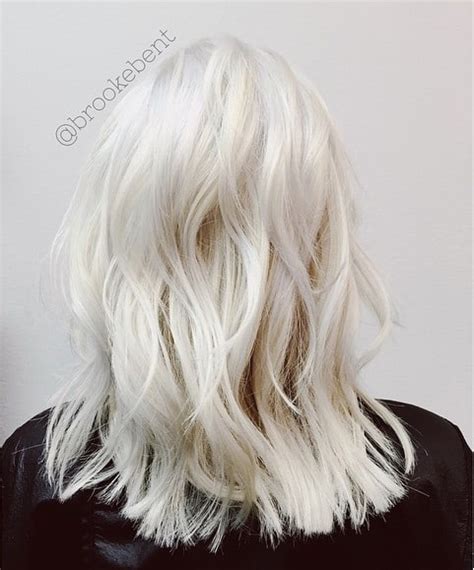Platinum White Hair Color
