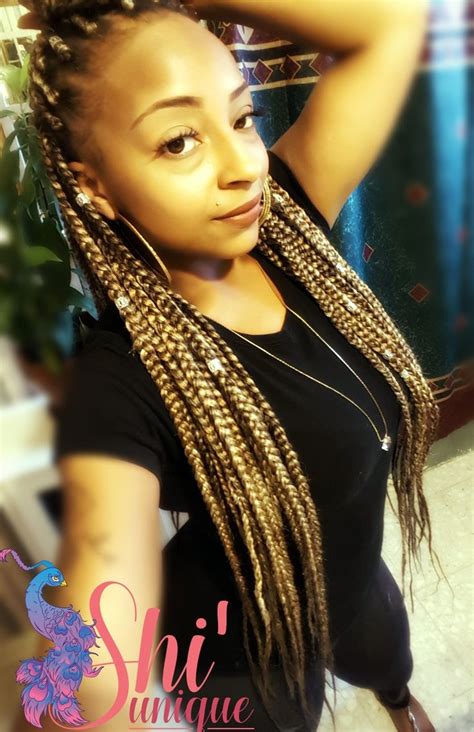 Maybe you would like to learn more about one of these? Box Braids Colors 613; 4; 27 | Braid styles, Hair ...