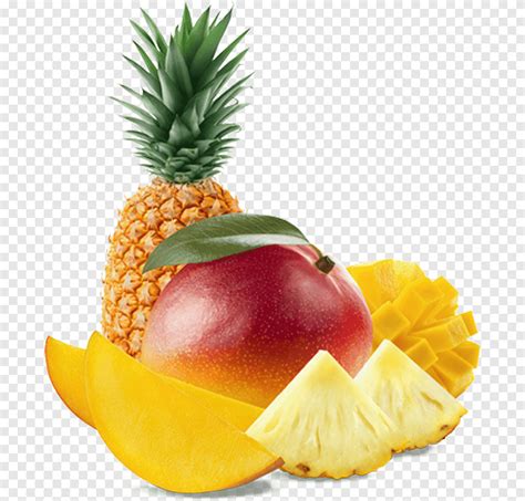 Pineapple And Apple Fruits Juice Fruit Salad Pineapple Mango Tropical