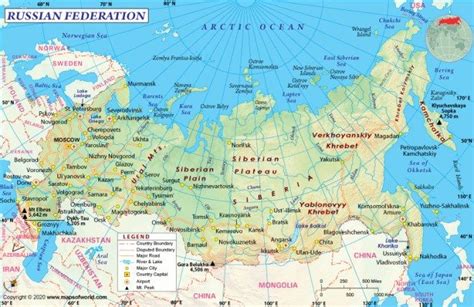 What Are The Key Facts Of Russia Russia Map Europe Map Political Map