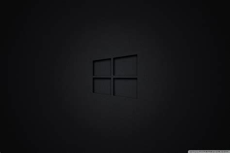 Wall Windows 10 Black 4k Hd Desktop Wallpaper For 4k Ultra Hd Tv