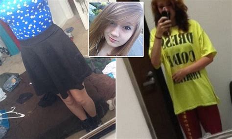 Mothers Anger After Teen Daughter Is Forced To Wear Shame Suit For