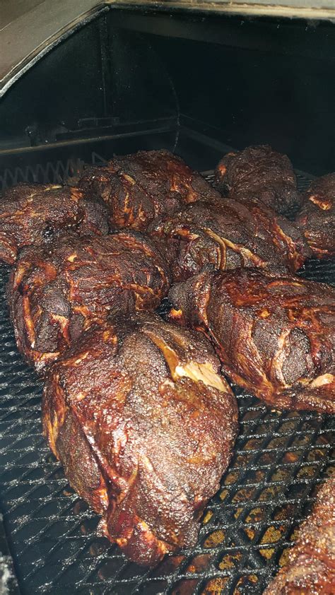 Butts And Brisket On The Big Smoker Edit Final Food Presentation Pics Ar15com