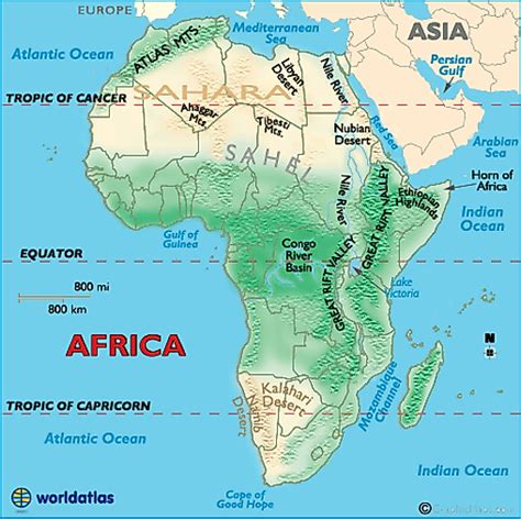 Geography Of Africa