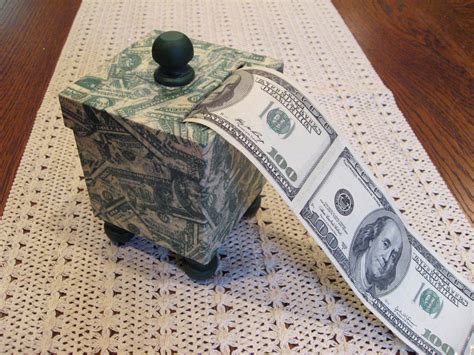 Handmade Decoupage Money Box Money T Homemade Ts Cash T