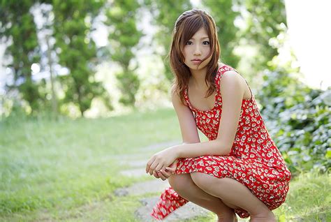 1242x2208px free download hd wallpaper yoko ogura asian japanese women model red dress