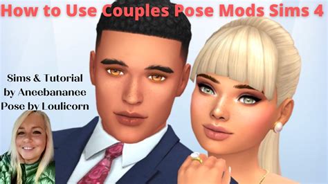 How To Use Couples Pose Mods Sims 4 Youtube