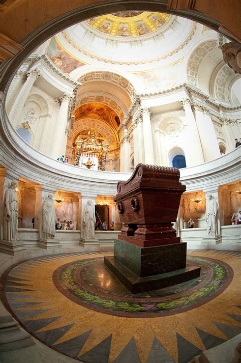 Tomb Of Napoleon Bonaparte Crypt Of Dôme Des Invalides Paris