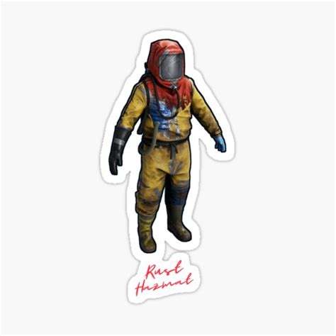 Rust Hazmat T Shirt Spreadshirt Sticker For Sale By Onetwo12 Store