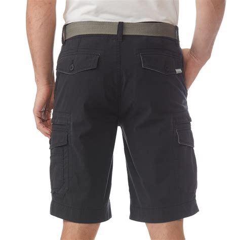 Wearfirst Stretch Cotton Nylon Belted Cargo Shorts Shorts Clothing