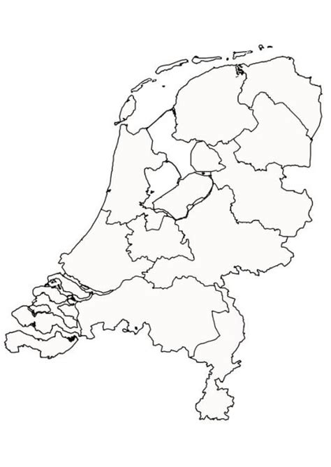 We hebben een enorme voorraad kleurplaten verzameld die je kan bekijken, opslaan en. Kleurplaat van Nederland | Aardrijkskunde, Kleurplaten, Nederland