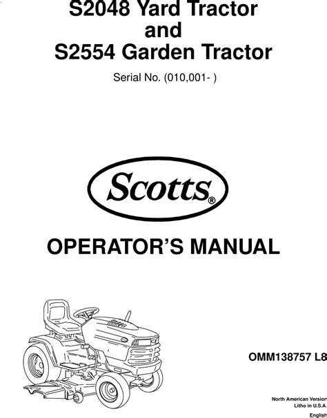 Scotts S2048 S2554 Operators Manual Manualslib Makes It Easy To Find