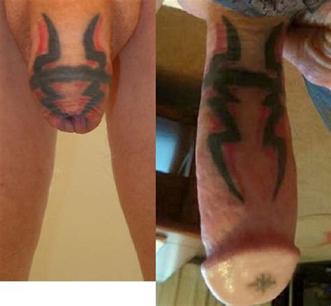 Penis Tattoo Penis Size Research
