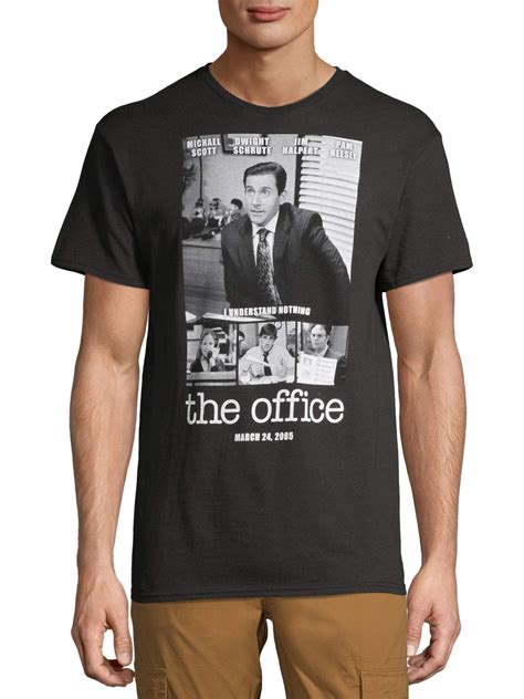Dunder Mifflin The Office Poster Mens And Big Mens Graphic T Shirt