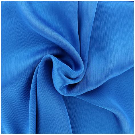 Creased Crepe Fabric Navy Blue X 10cm Ma Petite Mercerie