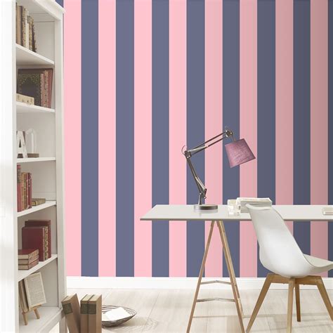 Wide Stripe Stripes Stripey Wallpaper Lines Bold Horizontal Vertical