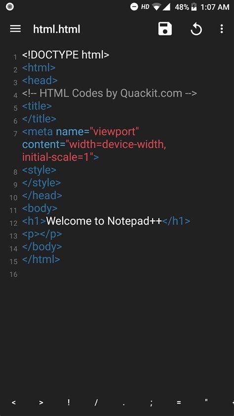 Notepad Plus Code Editor for HTML CSS JavaScript APK для Android Скачать