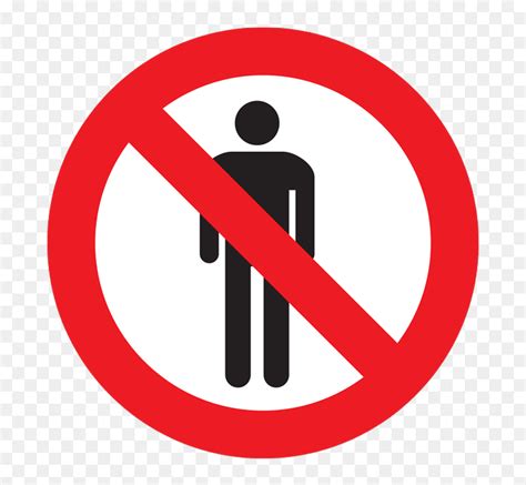 No Person Allowed Sign Hd Png Download 720x720 Png Dlfpt
