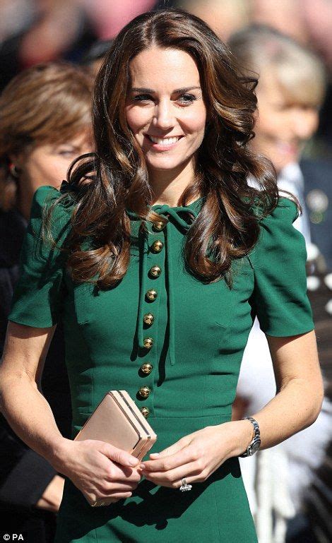 Gorgeous In Green Kate Delights In Dolce Gabbana Dress Duchess