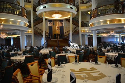 Open for dinner only with seatings at 6.00pm and 8.30. Liberty of the Seas Rembrandt Dining Room Pictures