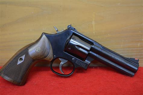 Smith Wesson Revolver 586 4 Inch Blue 357 Magnum Idaho Gun Broker