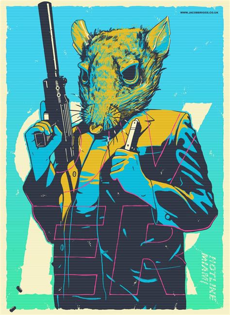 Hotline Miami Poster Set Created By Jacob Briggs
