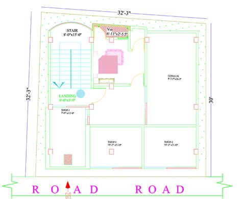 Duplex House Plan In Bangladesh 1000 Sq Ft First Floor Plan House