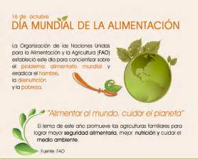 16 De Octubre Día Mundial De La Alimentación