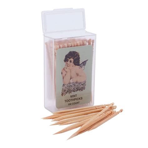 Fucking Awesome “angel” Tea Tree Toothpicks Mint Accessories From