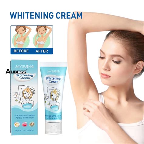 Jaysuing Armpit Whitening Cream Underarm Blackening Brightening Cream