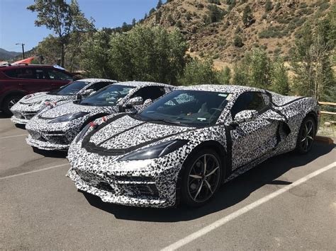 Spied Are These Hybrid C8 Corvette Mules Testing In Colorado