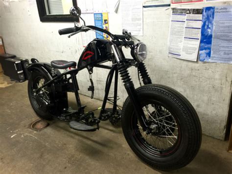 Vintage Replica Bobber Rolling Chassis No Reserve