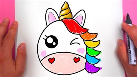Ponei Unicorn Curcubeu Desenat Si Colorat Pas Cu Pas 🦄🌈 How To Draw A