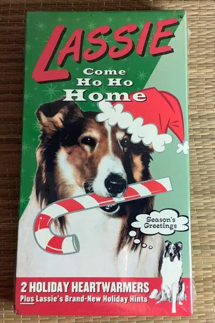 Lassie Come Ho Ho Home Vhs Christmas Tv Series Bandw Holiday Timmy Collie