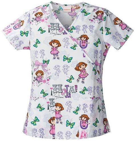 Image Result For Pediatric Nurse Uniforms Tops Cute Scrubs Scrub Tops