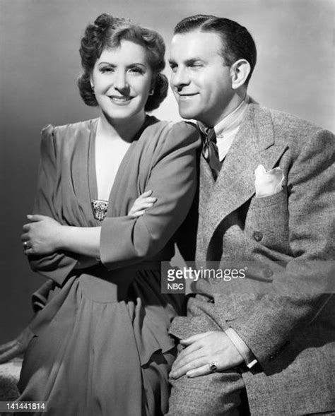 Husband And Wife Comedy Duo Gracie Allen George Burns Photo By