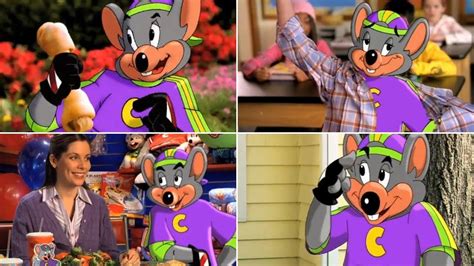 All The Best Funny Chuck E Cheese S Classic Tv Commercials Chuck E Cheese S Formerly Known As