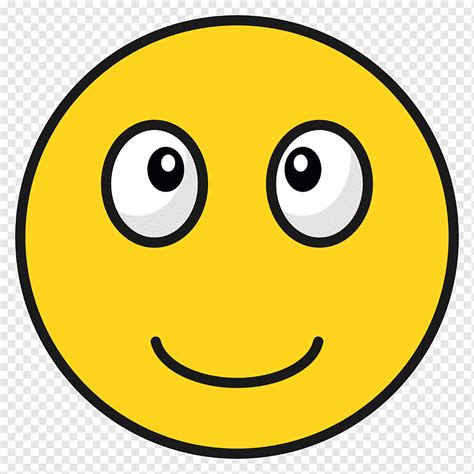 Emoji Emoticon Feliz Sorriso Emojis Colorido ícone Delineado Png