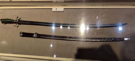George Washingtons Sword Not A Great Picture As It Was Behind The