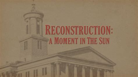 Tennessee Civil War 150 Reconstruction Pbs Learningmedia