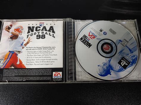 Madden 98 Item Box And Manual Playstation