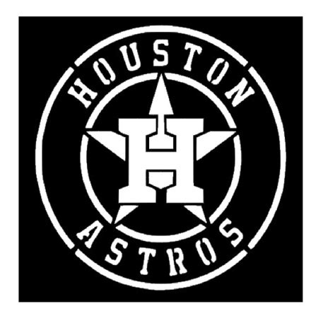Houston Astros Baseball Icon Logo Sticker Decal 6
