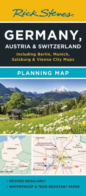 Rick Steves Germany Austria And Switzerland Planning Map By Rick Steves
