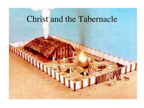 Ppt Christ And The Tabernacle Powerpoint Presentation